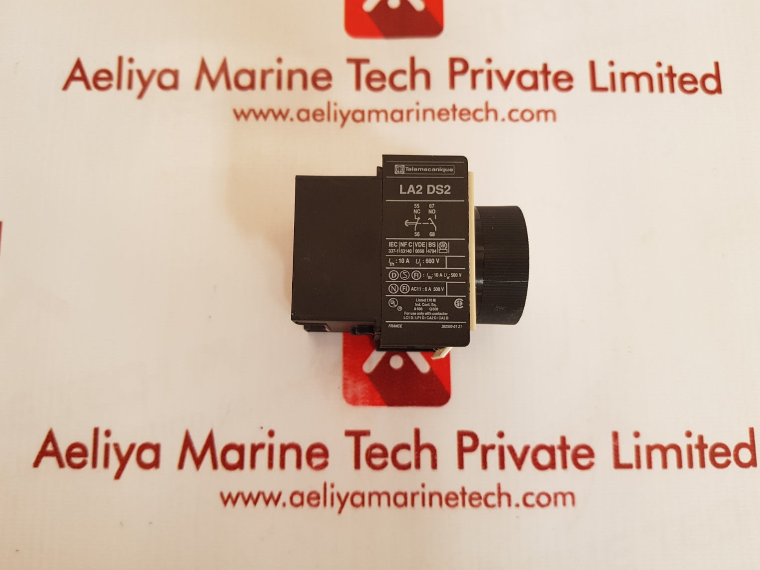 Telemecanique la2ds2 time delay block