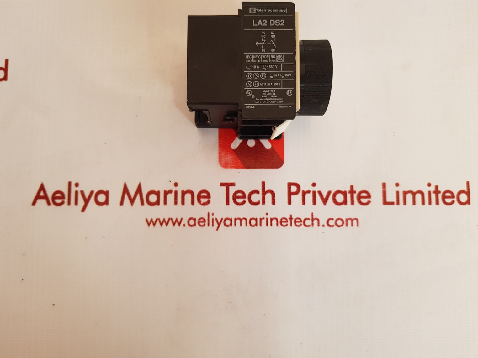 Telemecanique la2ds2 time delay block