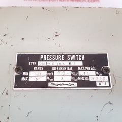 Saginomiya sns-c 106 wu pressure switch
