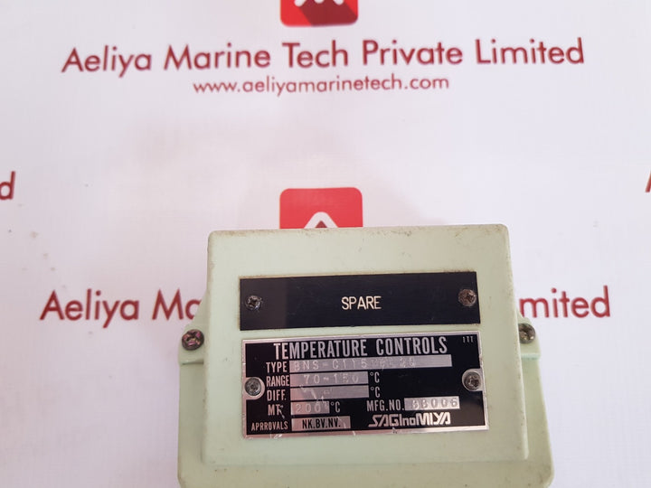 Saginomiya bns-c1150pl 2q temperature controls