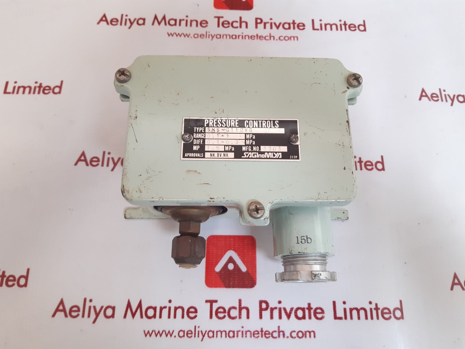 Saginomiya sns-c110wq pressure controls