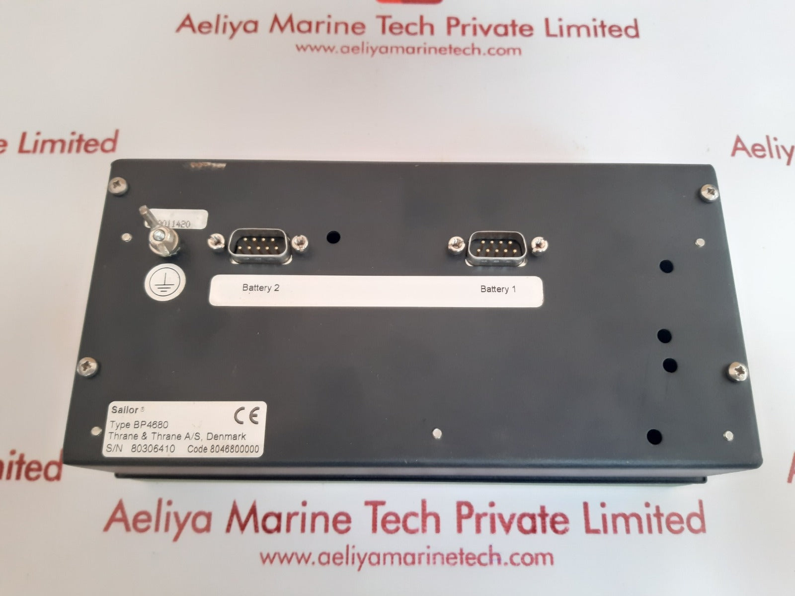 Sailor bp4680 battery panel