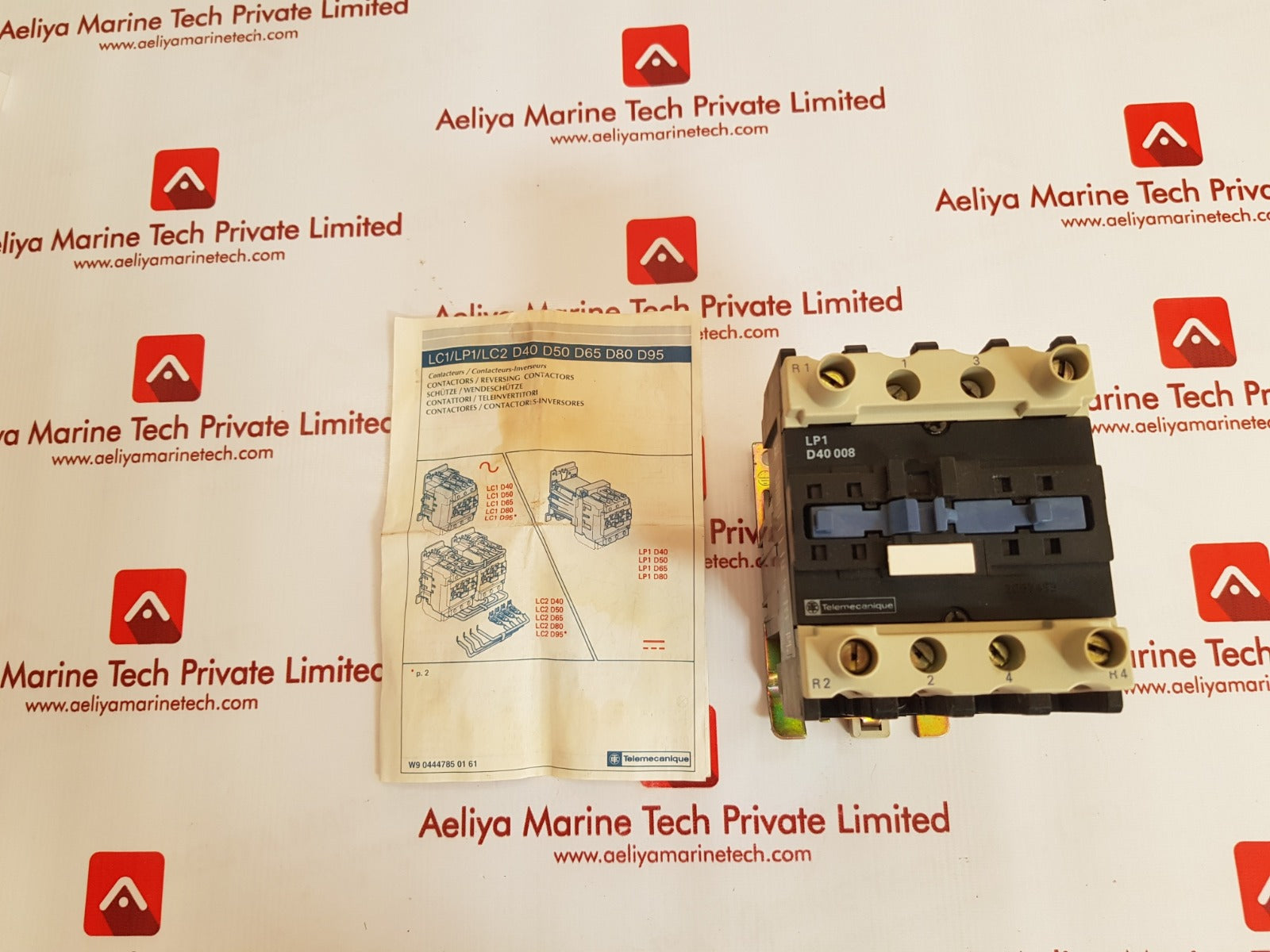 Telemecanique lp1 d40 008 contactor starter relay 
