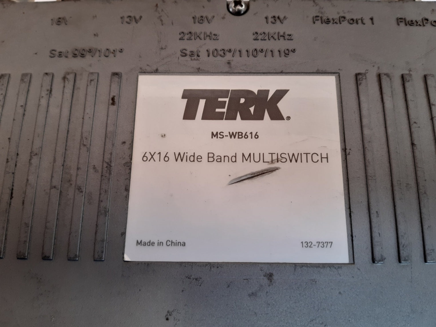 Terk ms-wb616 6×16 wide band multiswitch