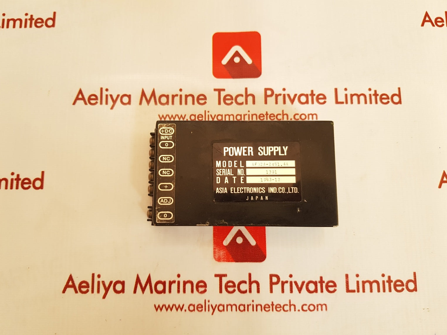 Asia electronics afd2.4-24s1.4a power supply 