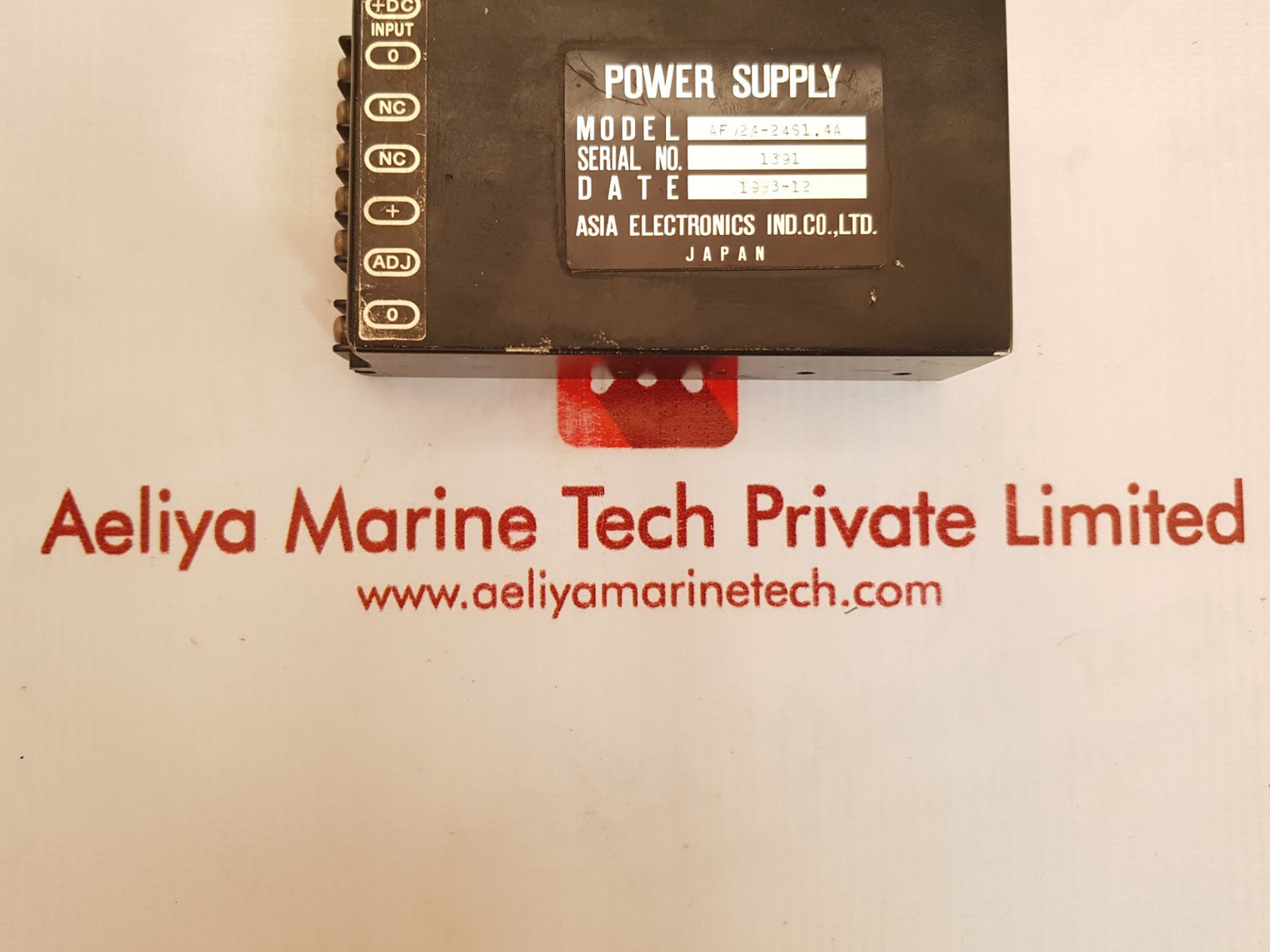 Asia electronics afd2.4-24s1.4a power supply 