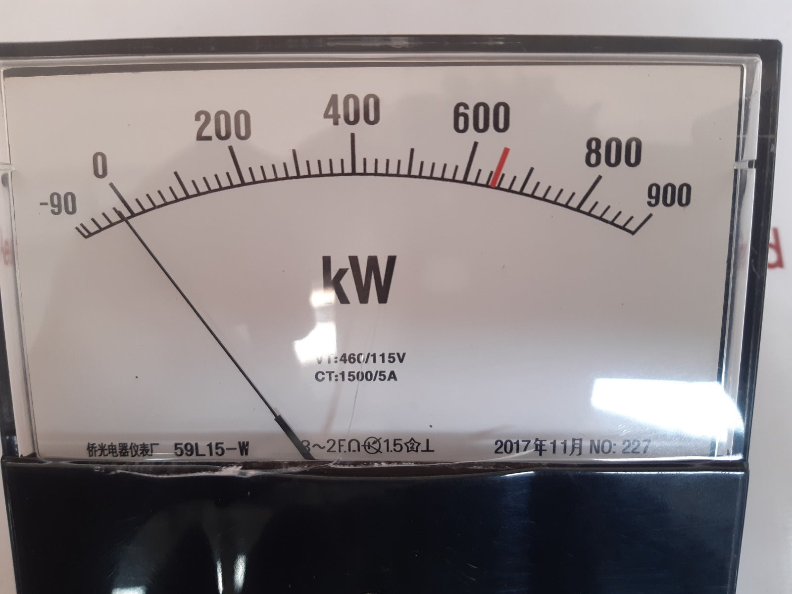 59l15-w meter 460/115v 1500/5a