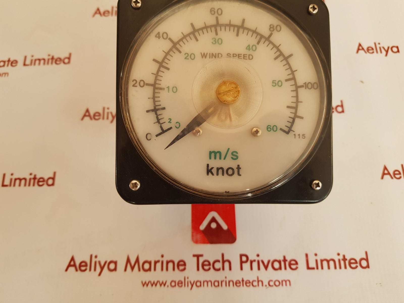 Wind speed meter
