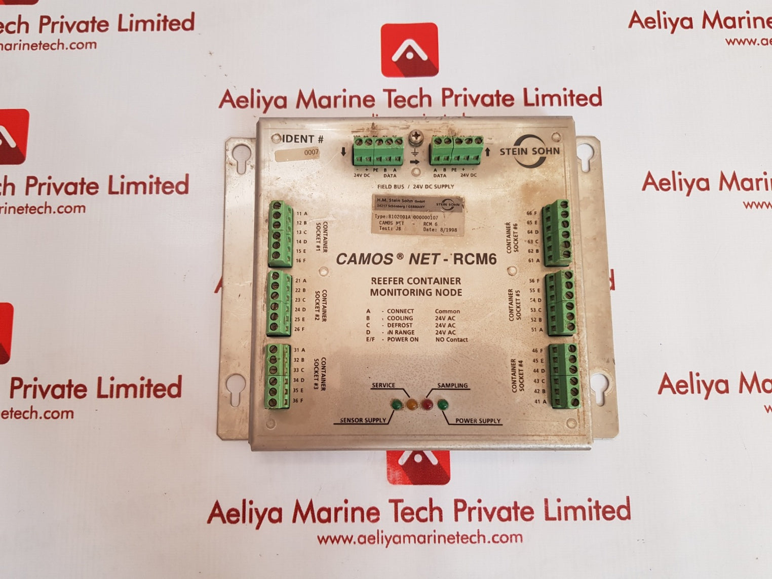 Stein sohn camos net - rcm6 reefer container monitoring node b102001a  000000107