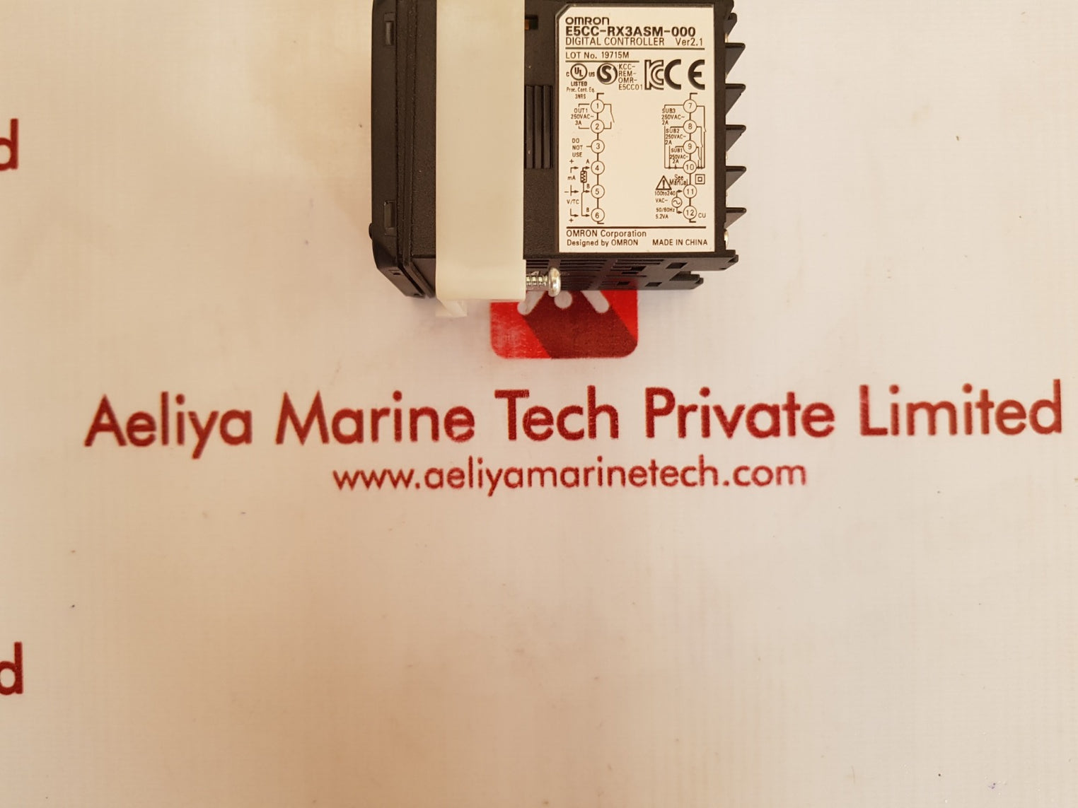 Omron e5cc-rx3asm-000 digital controller