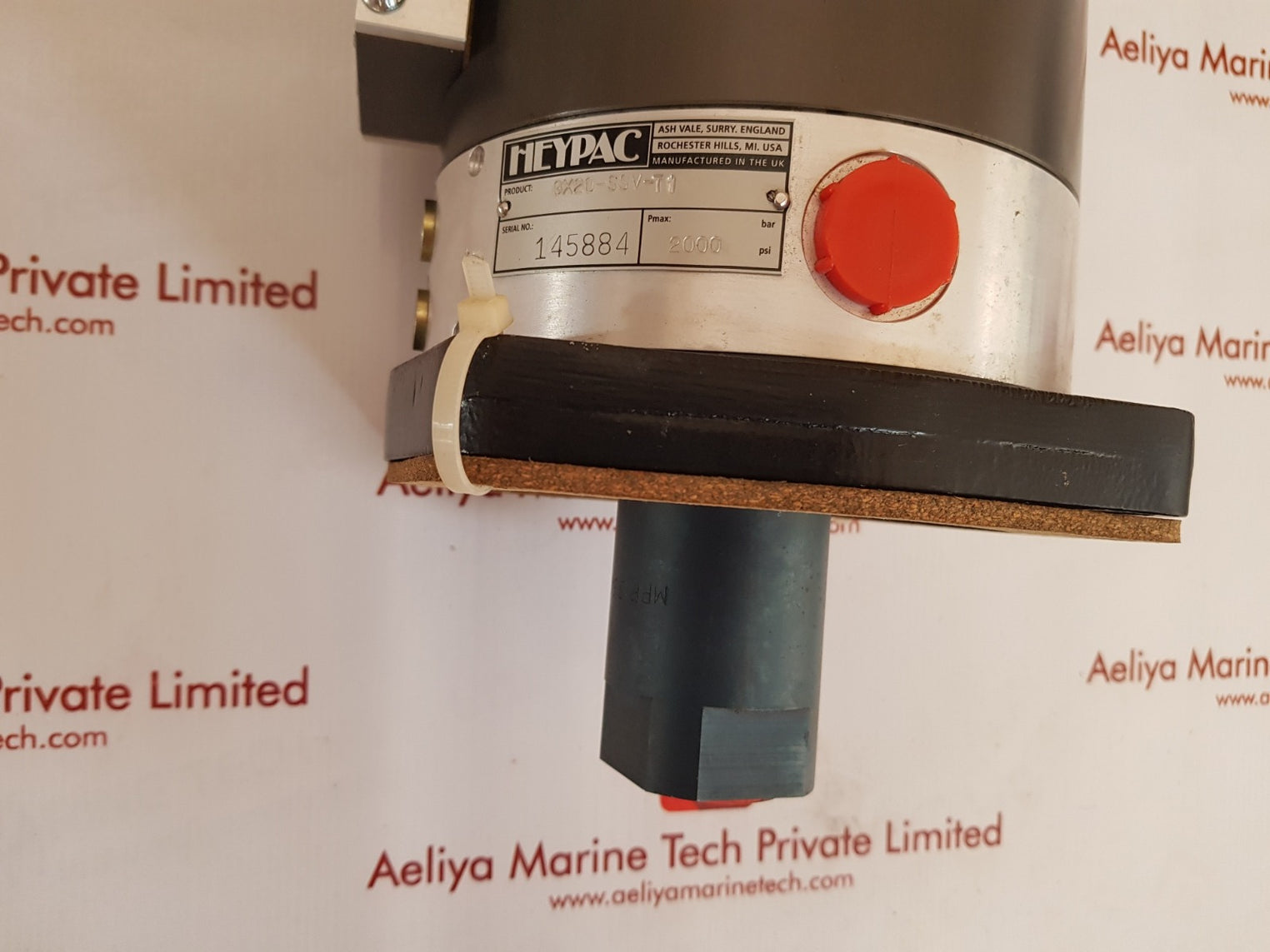 Heypac gx20-ssv-t1 hydraulic power unit 2000psi