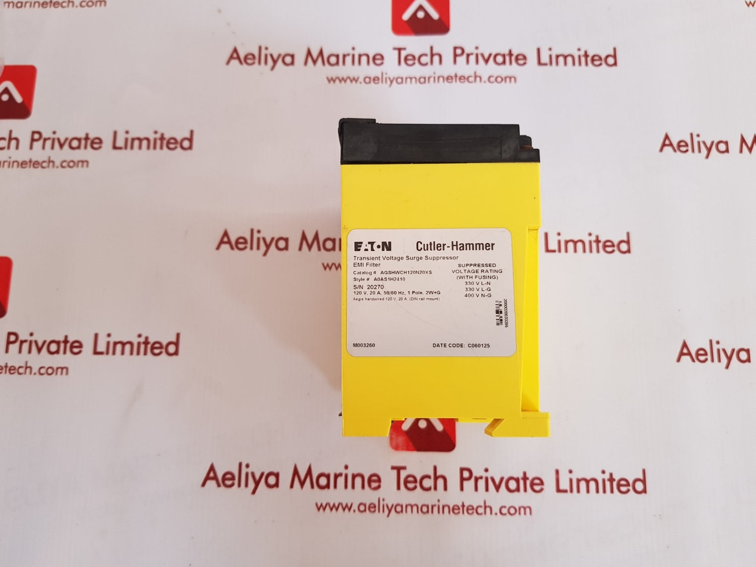 Eaton agshwch120n20xs transient voltage surge suppressor