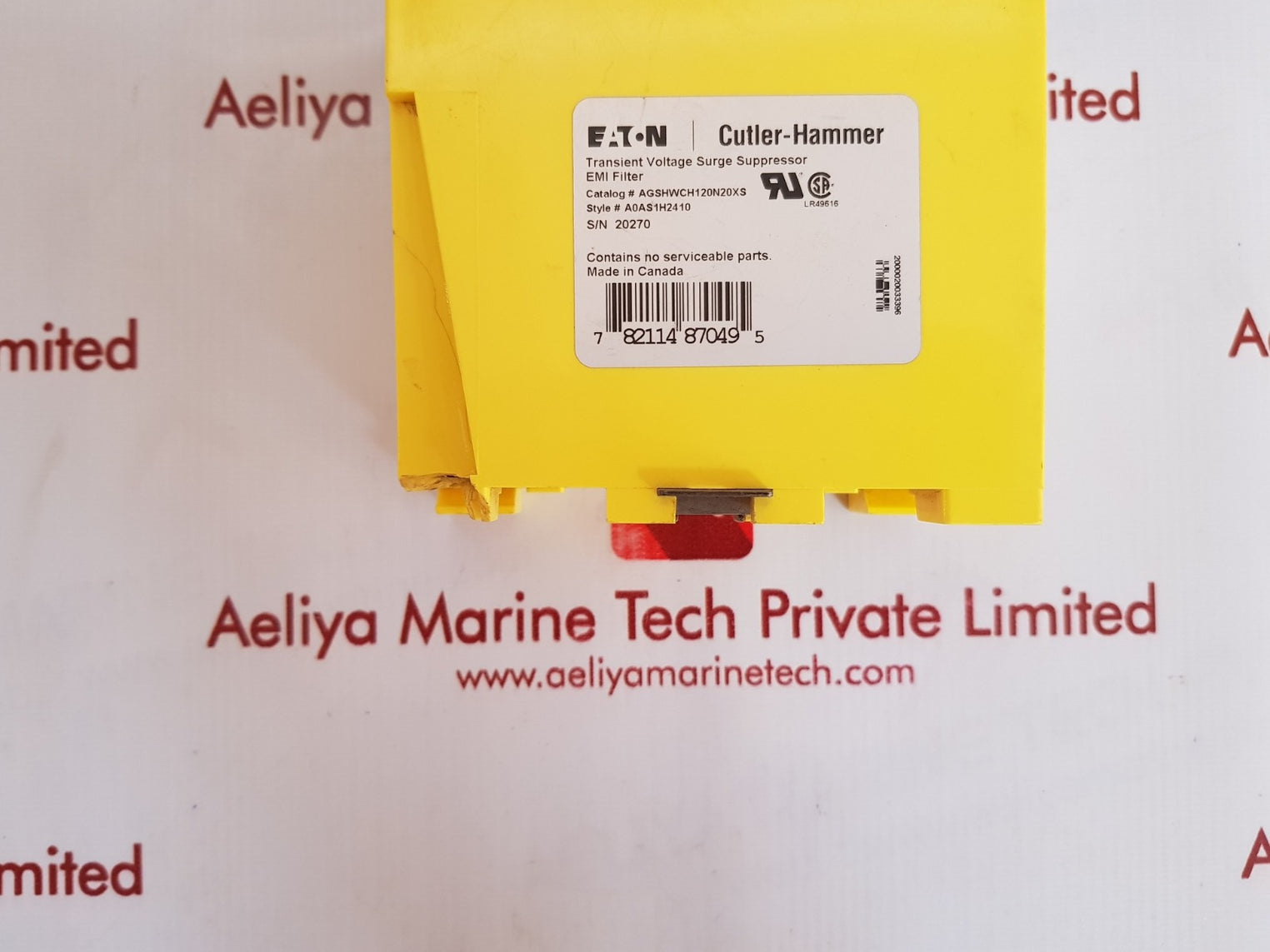 Eaton agshwch120n20xs transient voltage surge suppressor