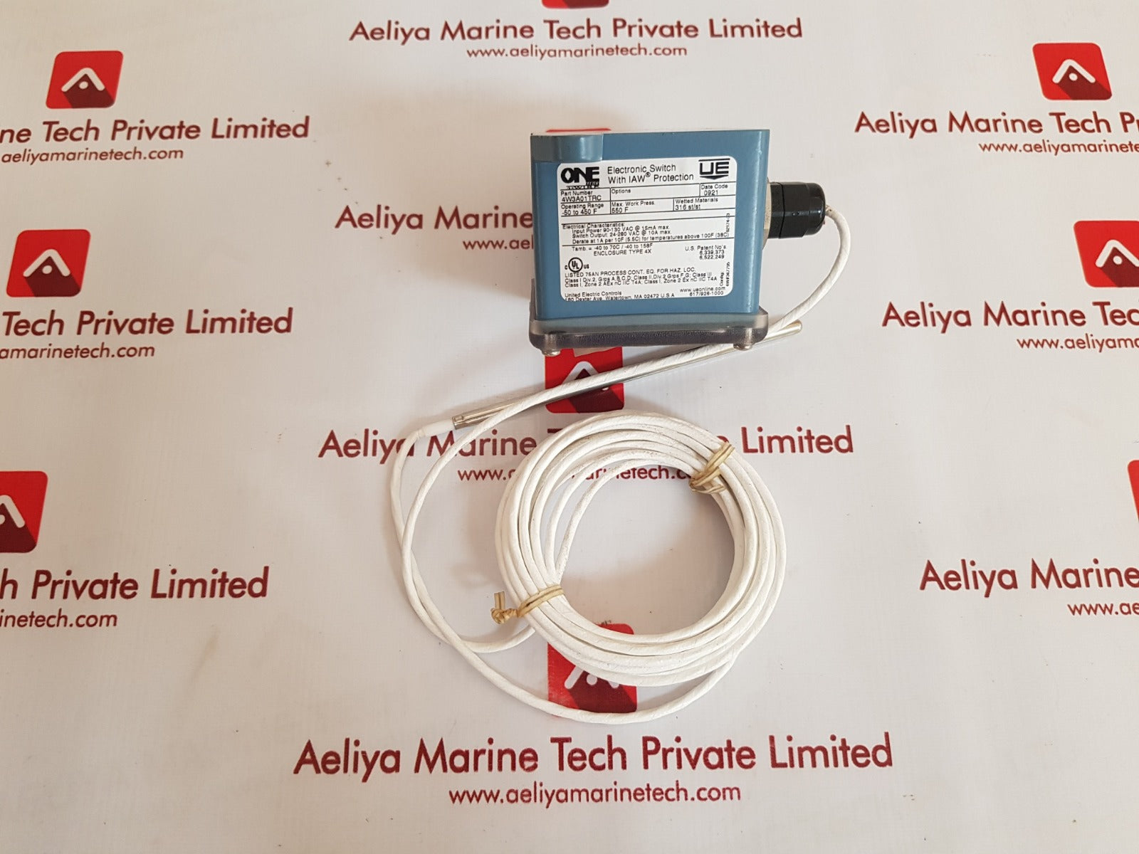 United electric 4w3a01trc electronic switch with iaw protection