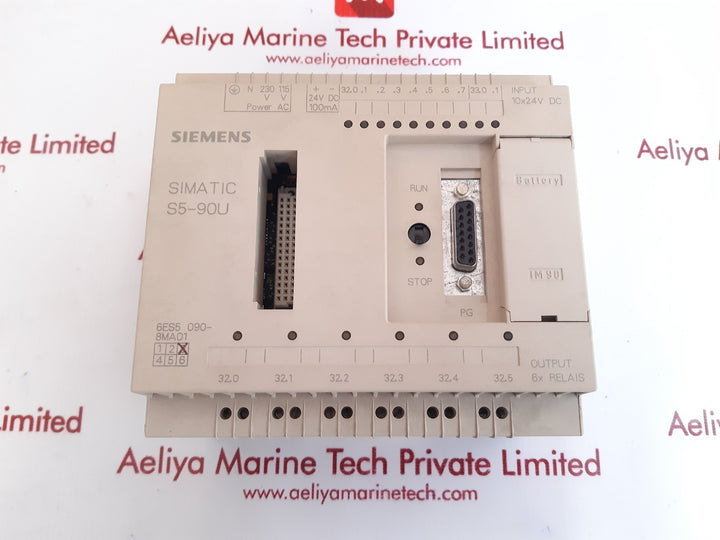 Siemens simatic s5 6es5 090-8ma01 programmable controller