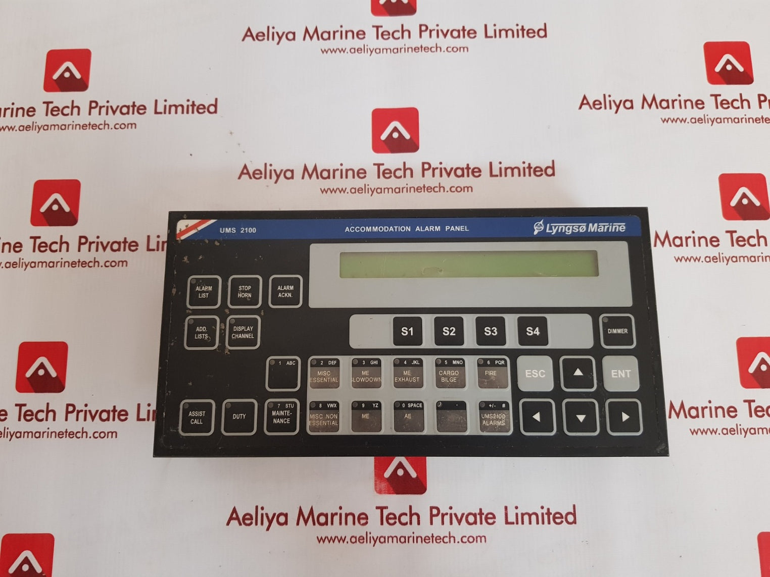 Lyngso marine/sam electronics ums 2100 accommodation alarm panel
