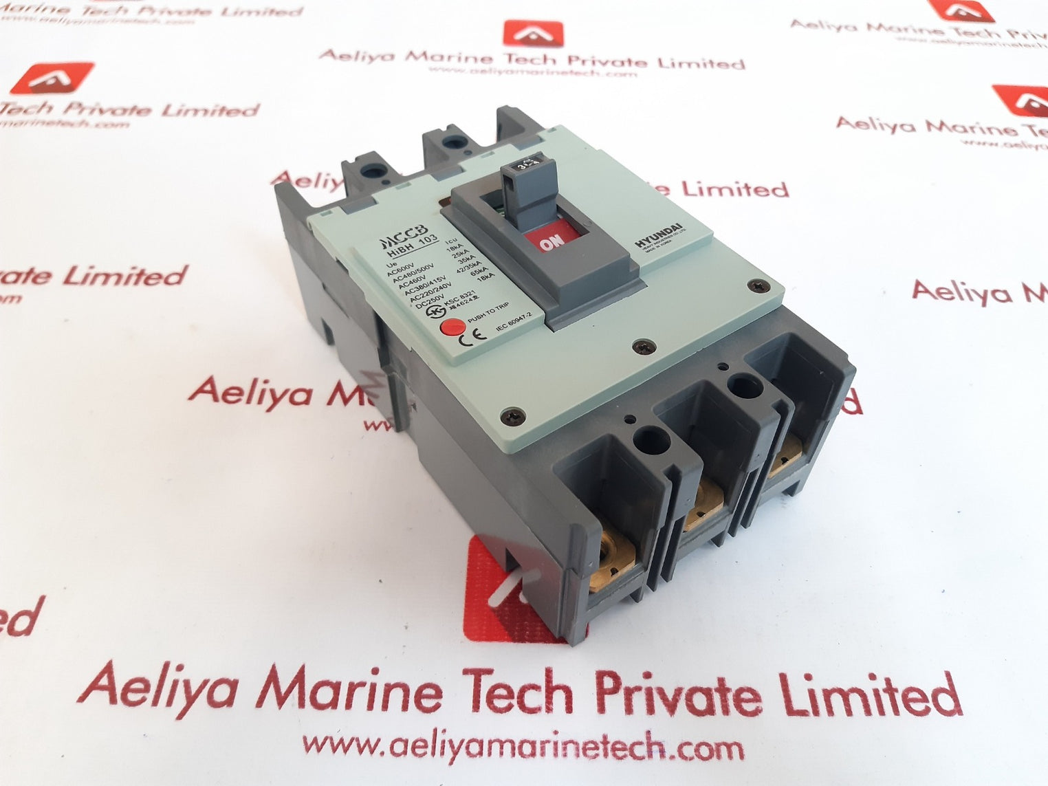 Hyundai mccb hibh103 molded case circuit breaker