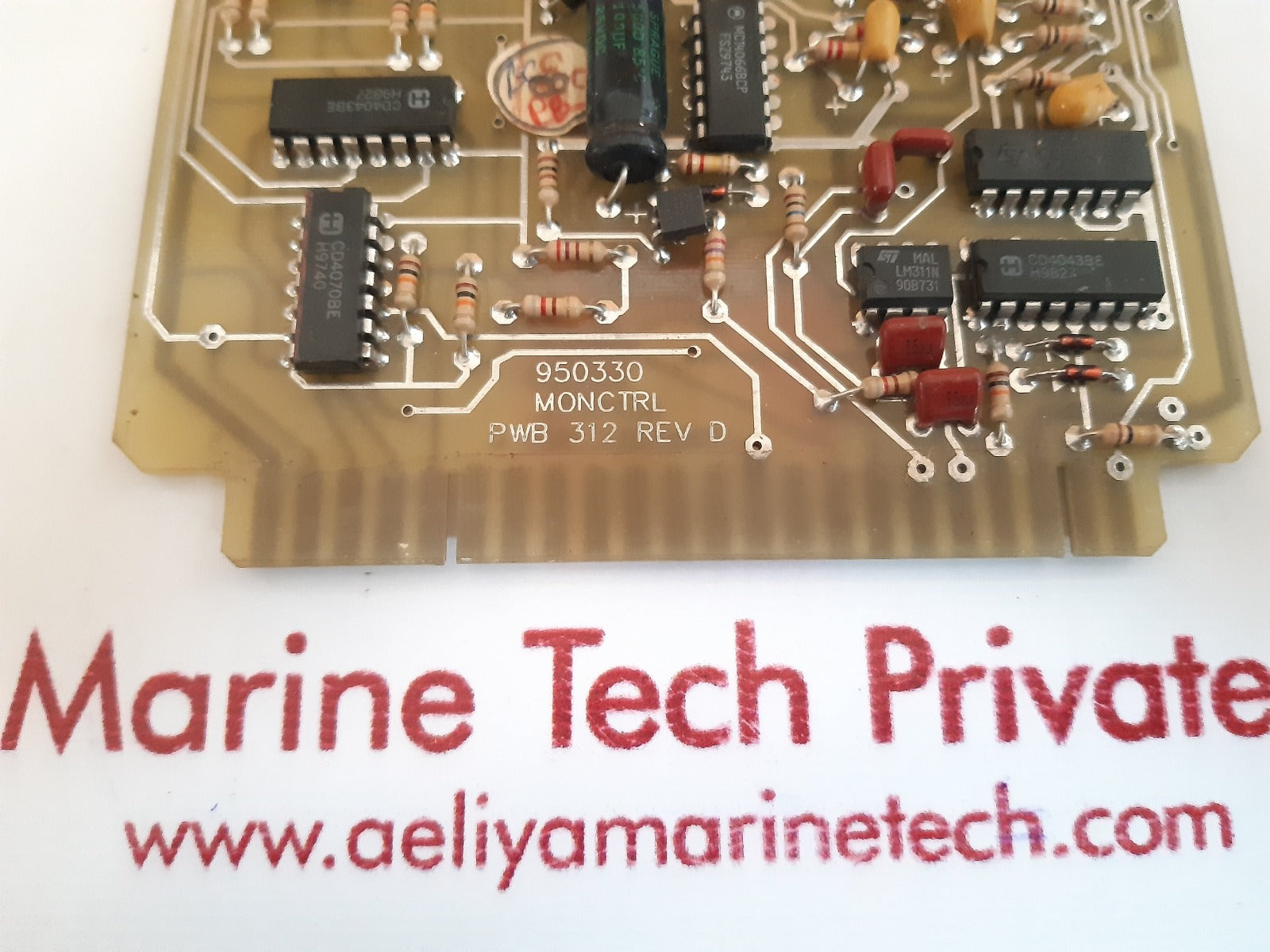 Monctrl 950330 Pwb 312 rev d pcb card 