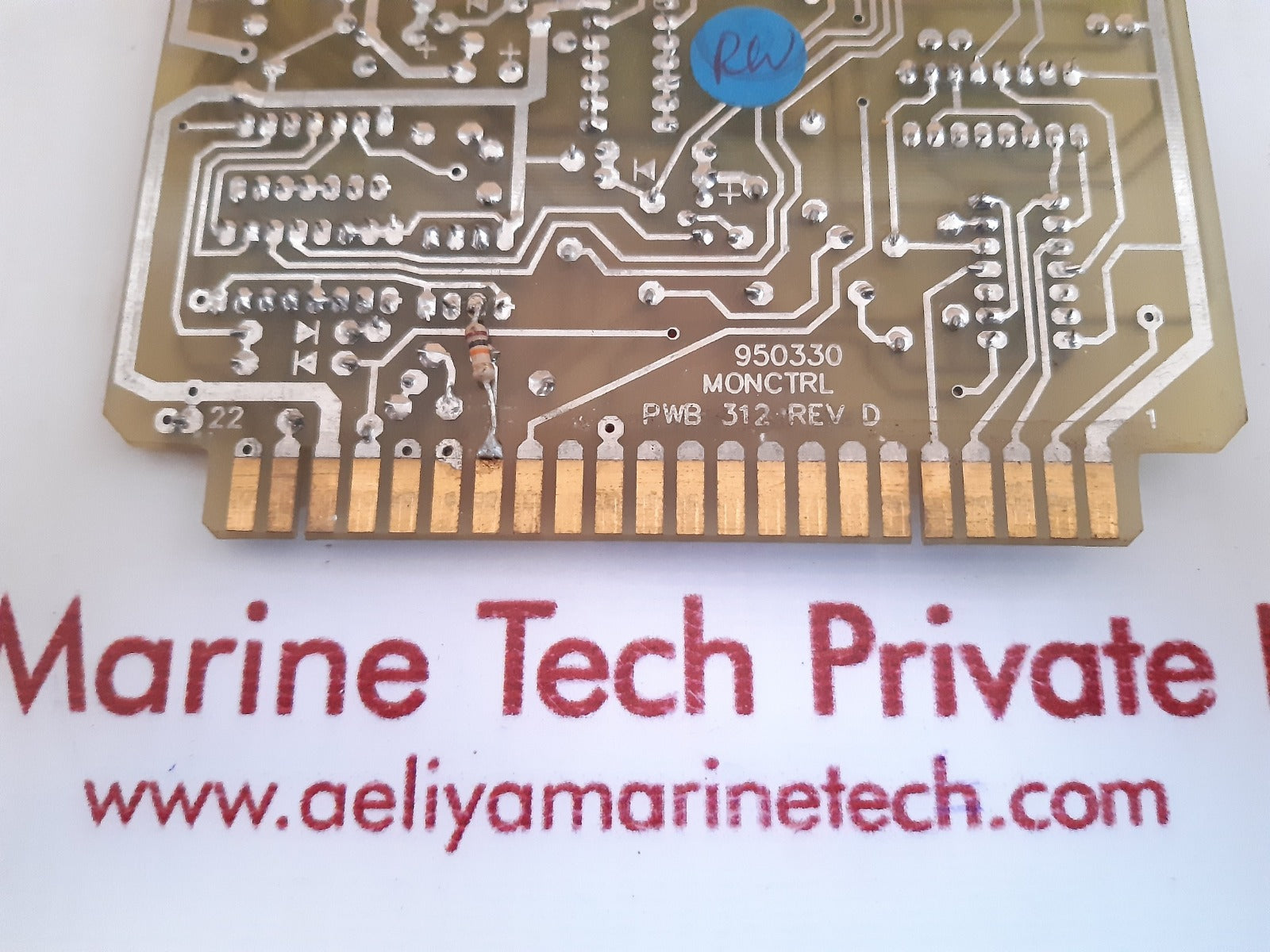 Monctrl 950330 Pwb 312 rev d pcb card 