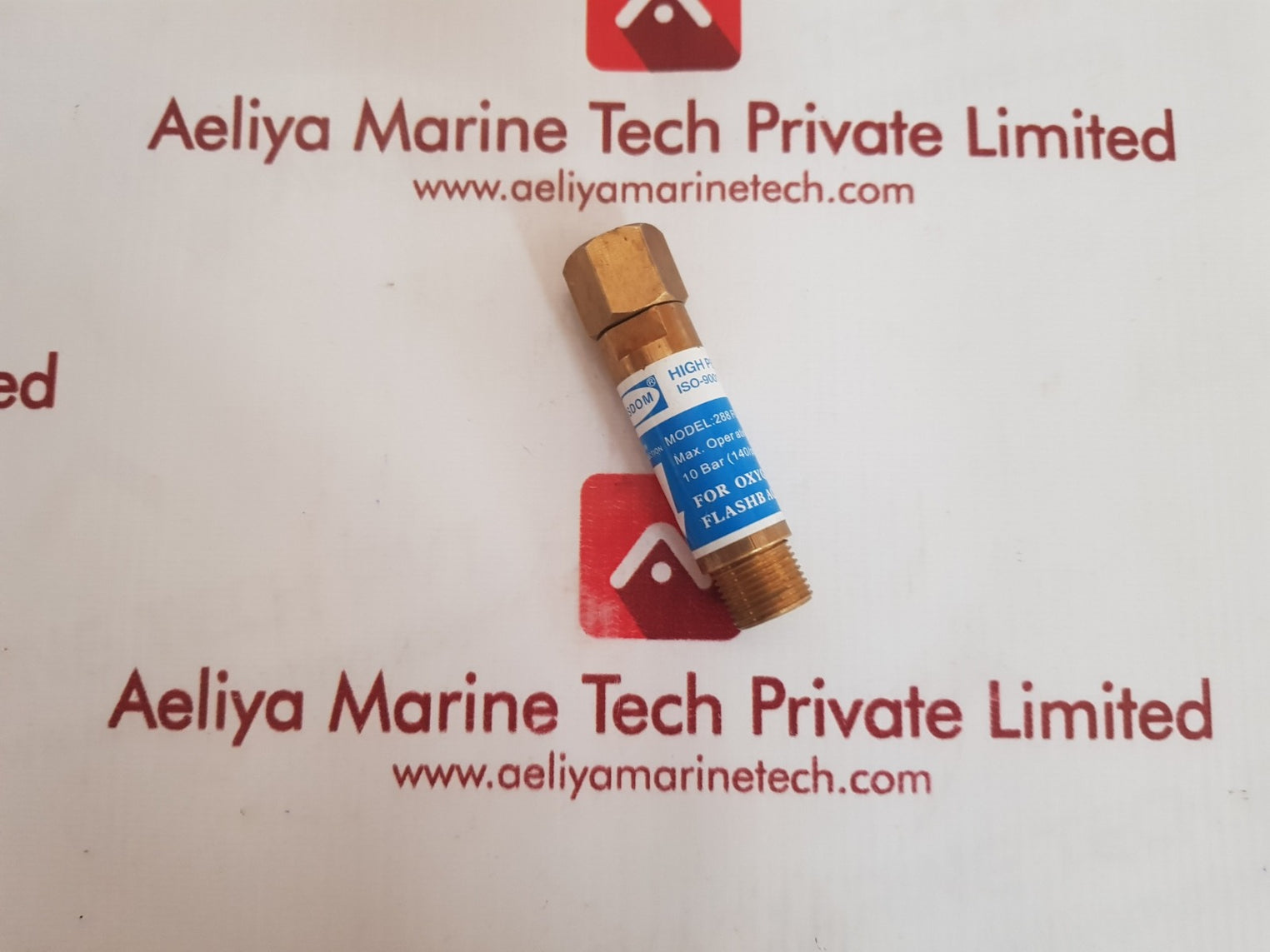 Wisdom 288 for regulator flash back arrestor