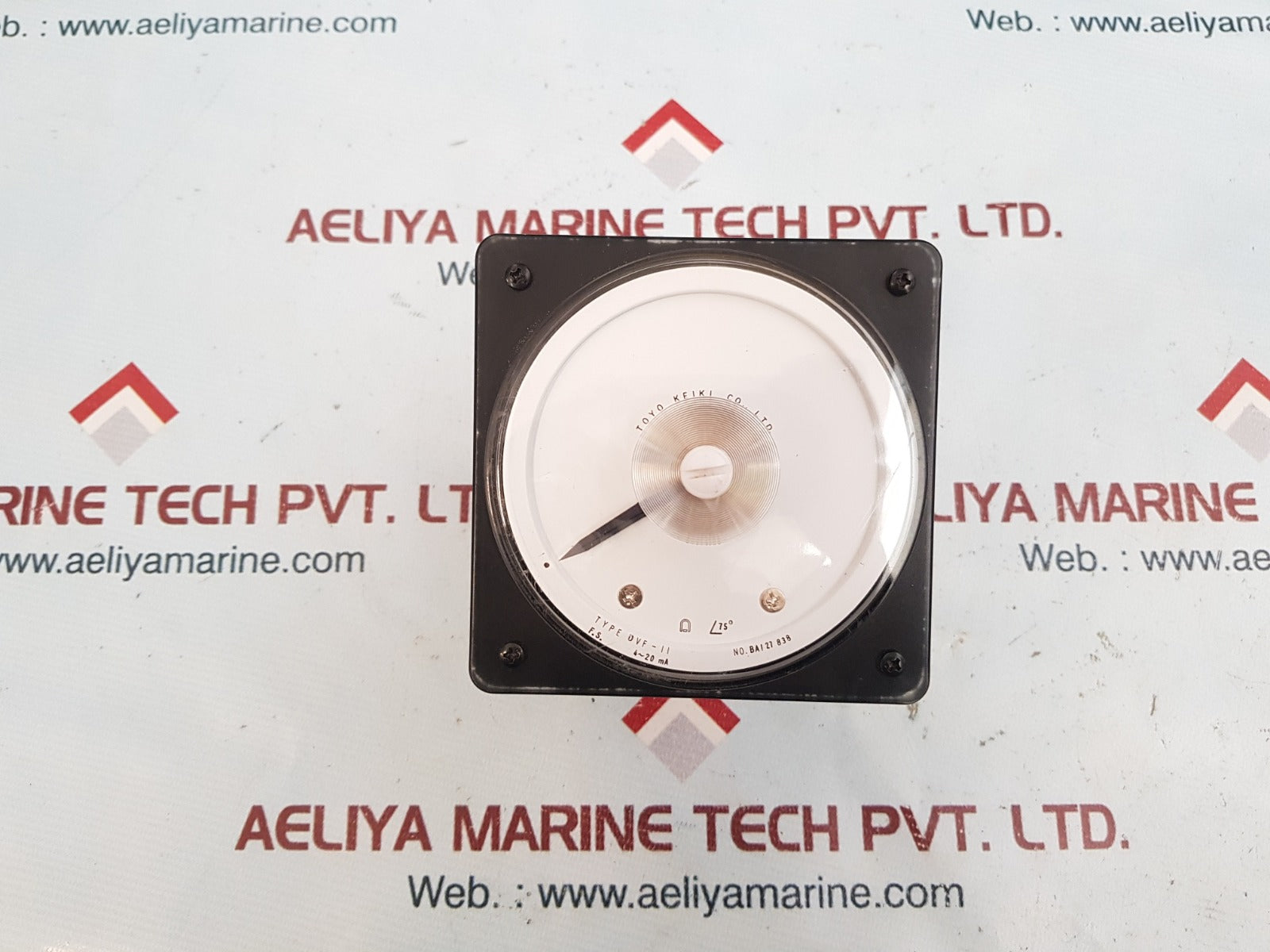 Toyo keiki dvf-11 pressure indicator s-1137na