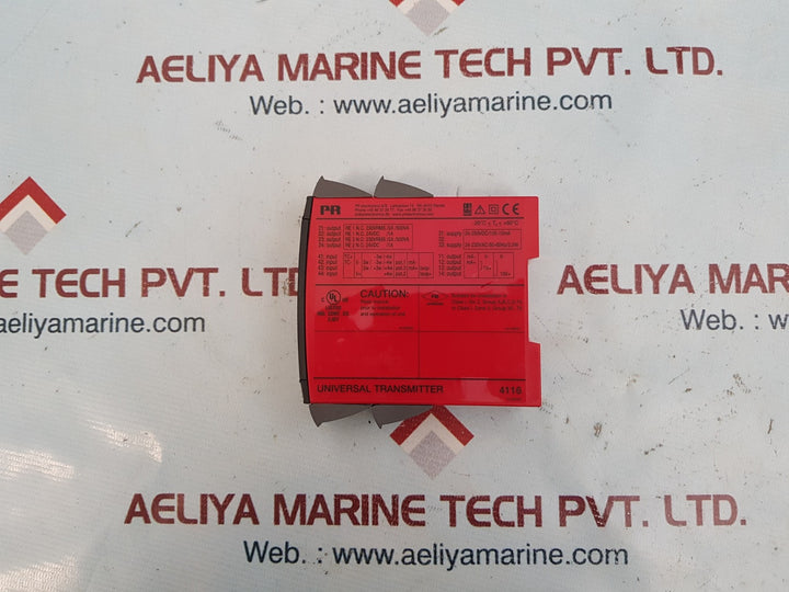 Pr 4116 universal transmitter 24-230vac/24-250vdc