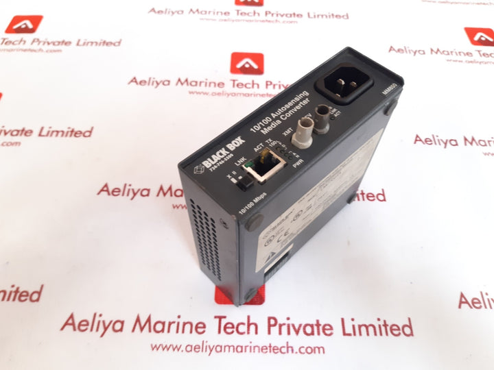 Black box lmc7001a 10/100 autosensing media converter mm850 