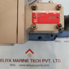 Moog d061k711c servo valve j09f03man22