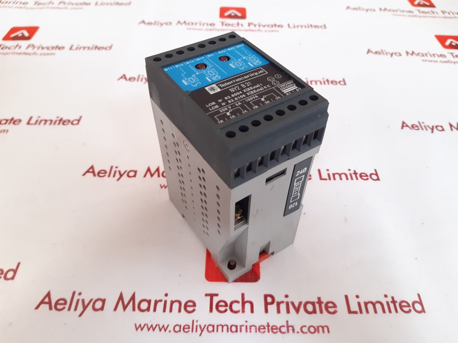 Telemecanique ny2 b31 switching repeat amplifier 120/240v 50/60hz