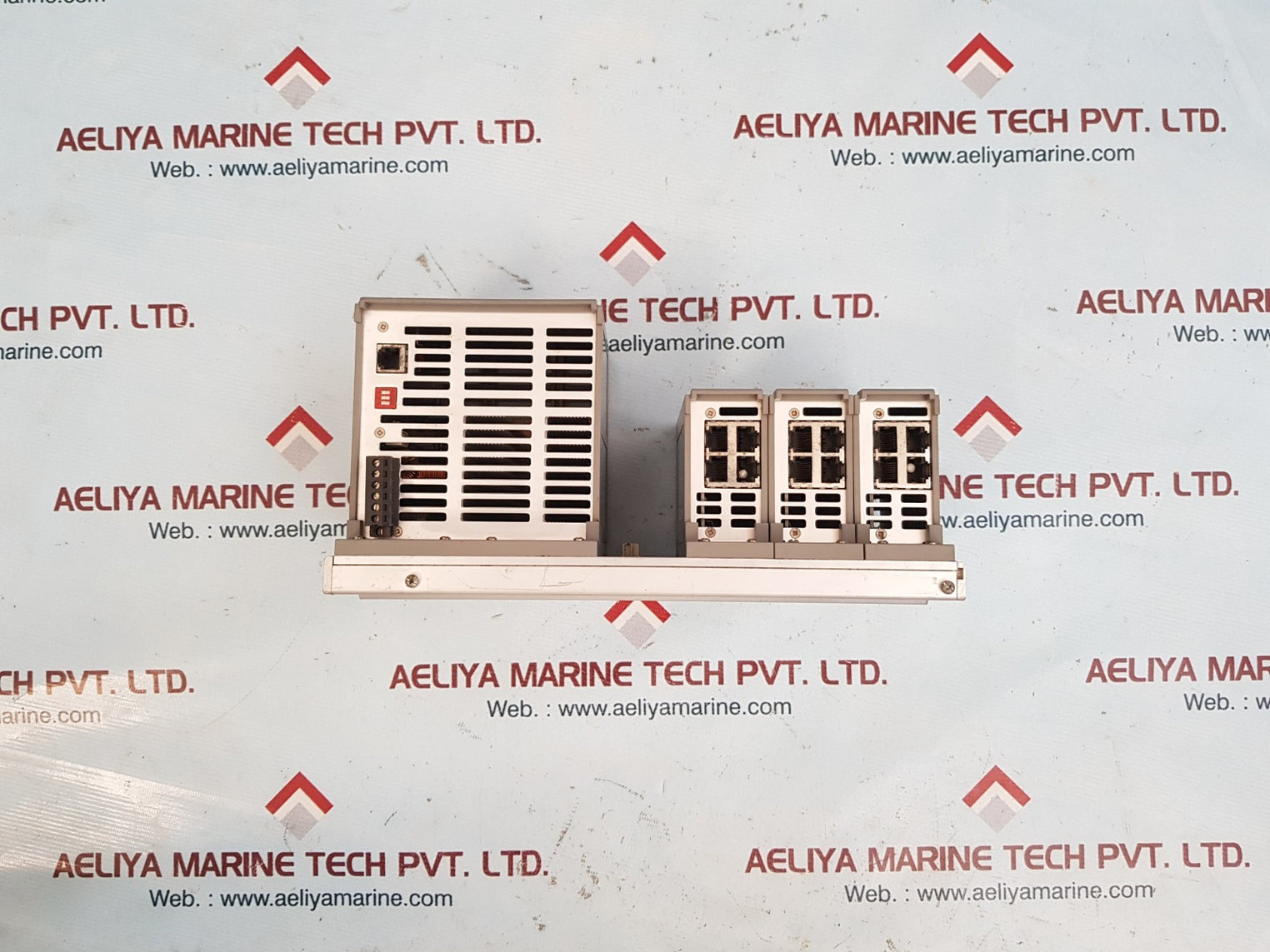 Hirschmann ms3124-4 mice switching module with mm2-4tx1 mice media module