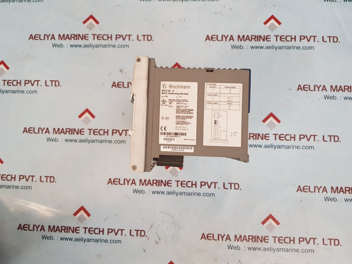 Hirschmann ms3124-4 mice switching module with mm2-4tx1