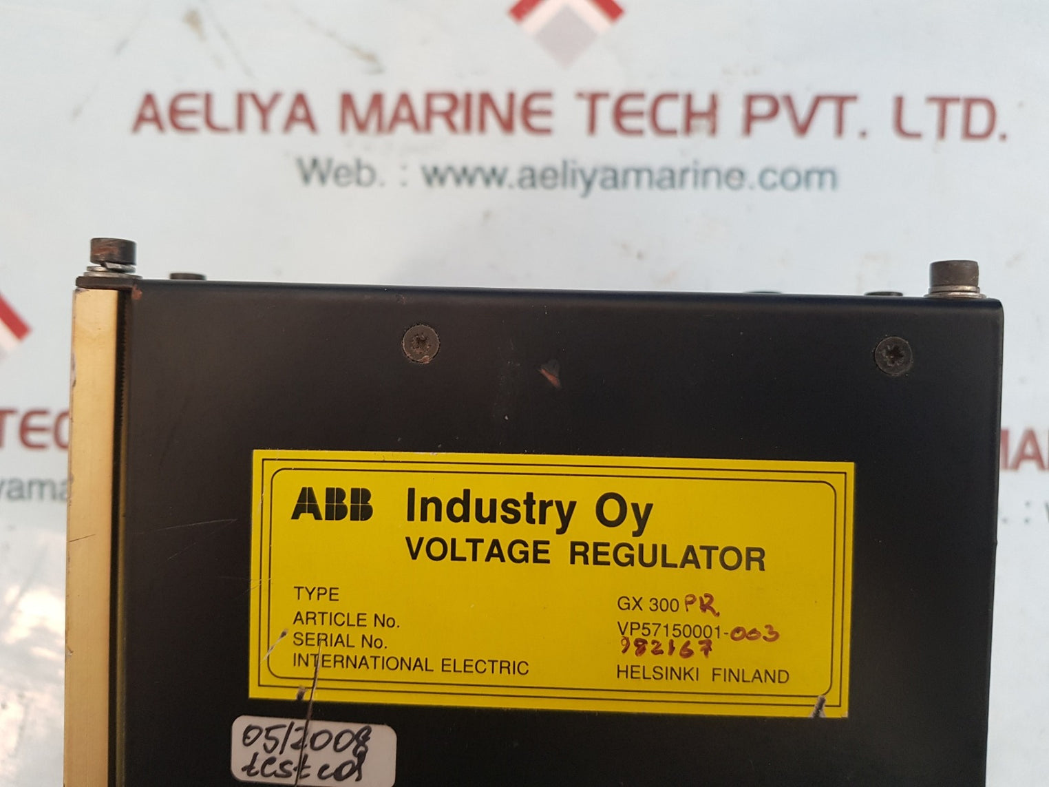 Abb gx 300pr voltage regulator