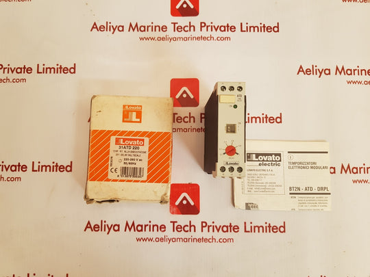 Lovato atd 220 modular electronic timer relay