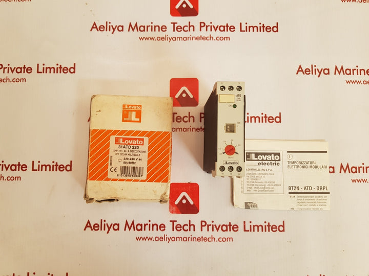 Lovato atd 220 modular electronic timer relay