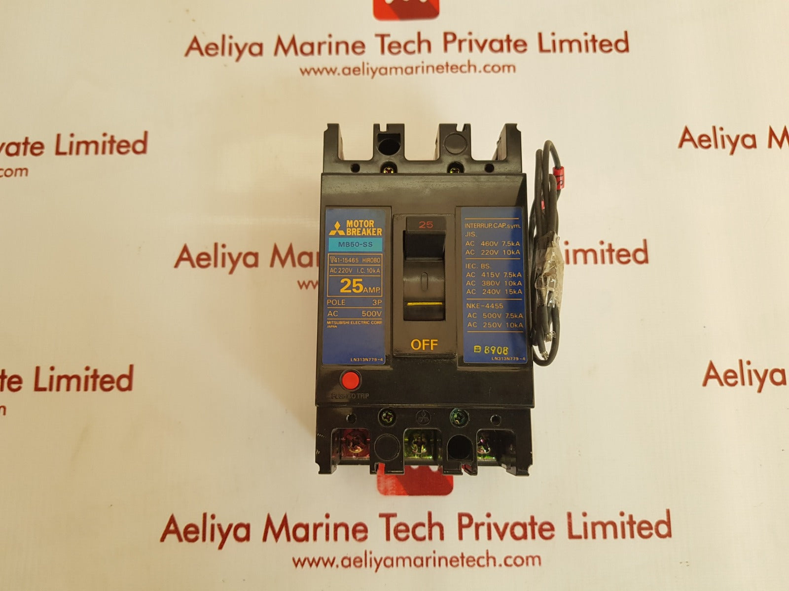 Mitsubishi mb50-ss motor circuit breaker