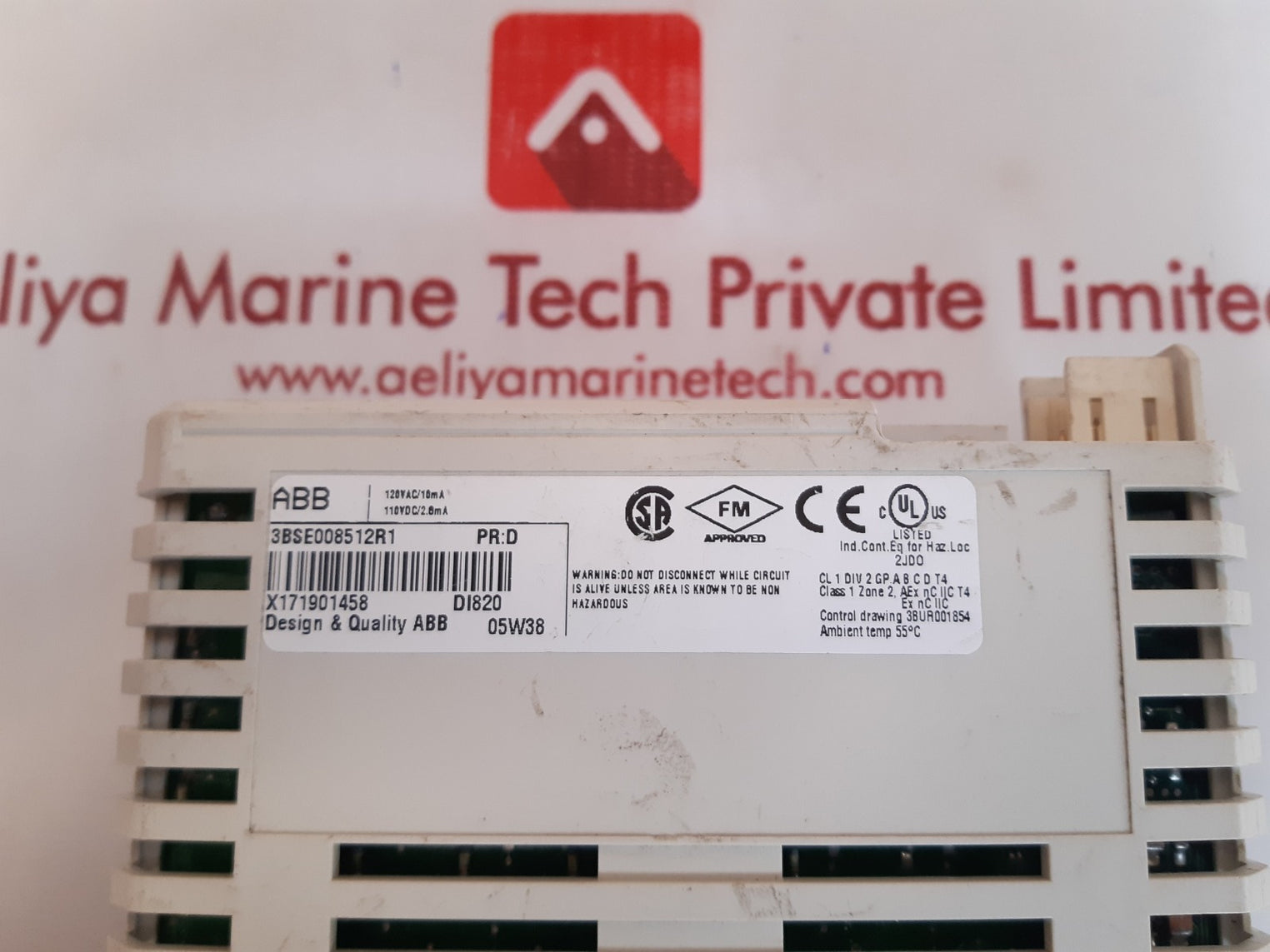 Abb di820 digital input module 3bse008512r1 