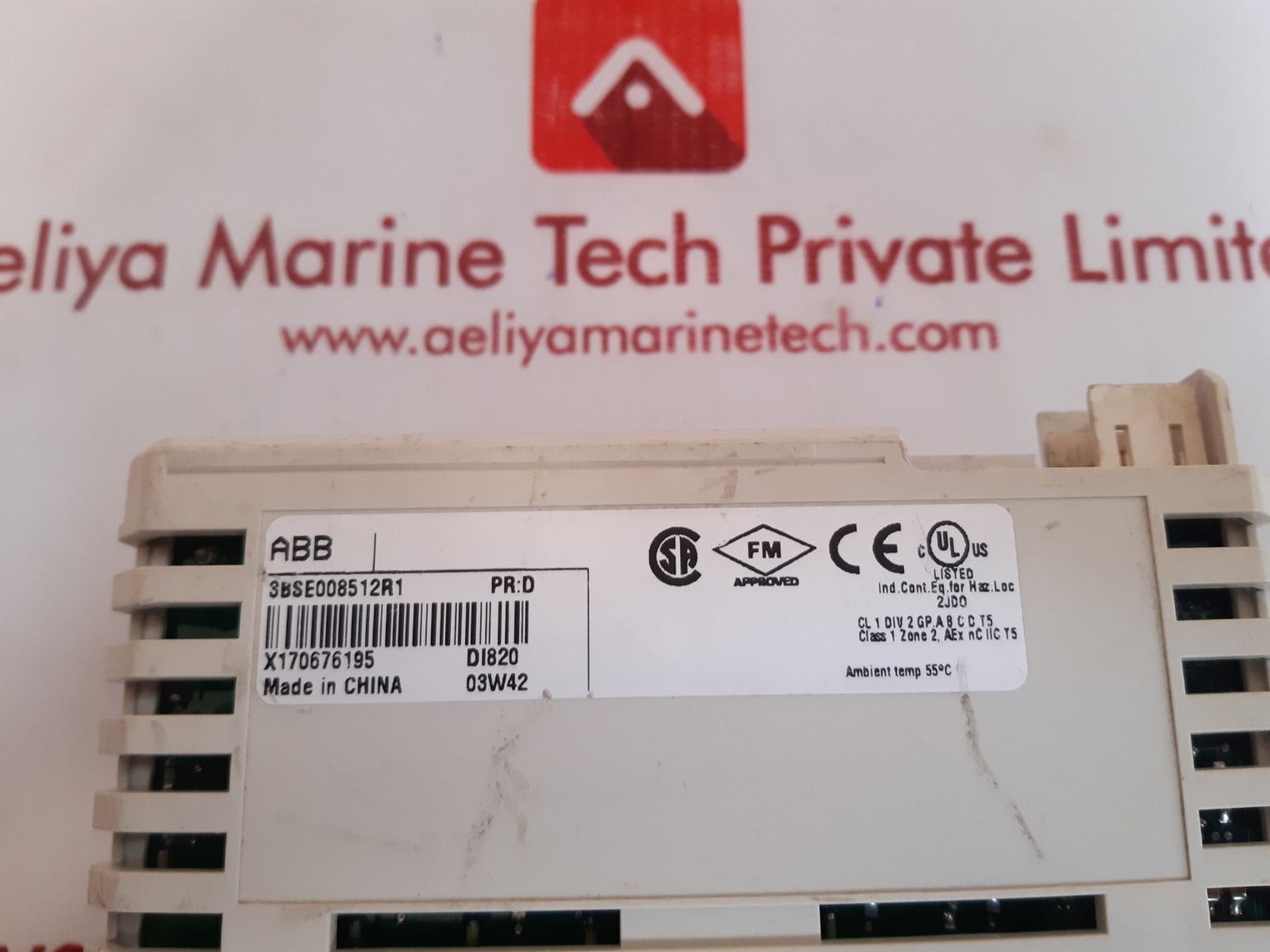 Abb di820 digital input module 3bse008512r1 pr:d  x170676195 