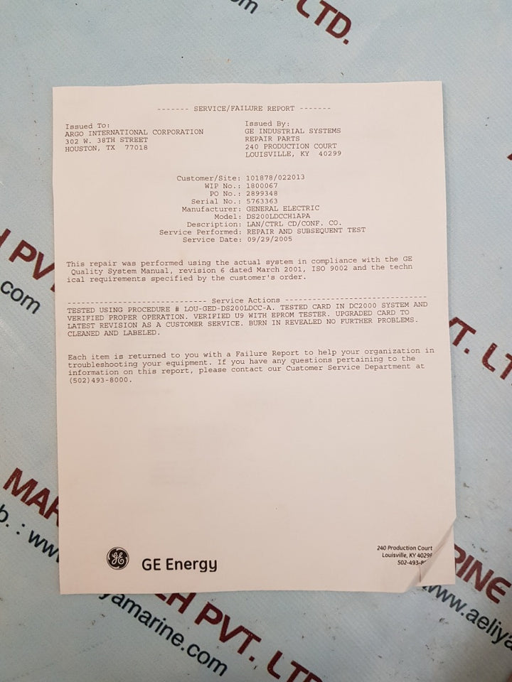 ge ds200ldcch1apa pcb