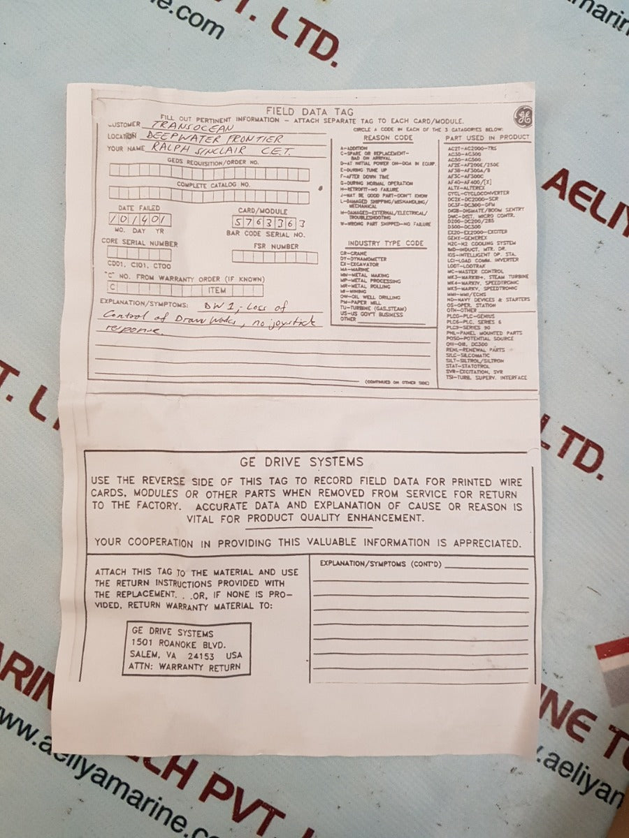 ge ds200ldcch1apa pcb