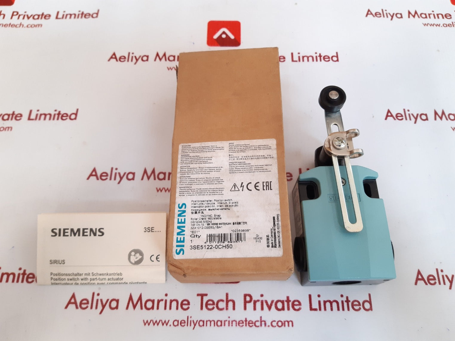 Siemens 3se5122-0ch50 position limit switch