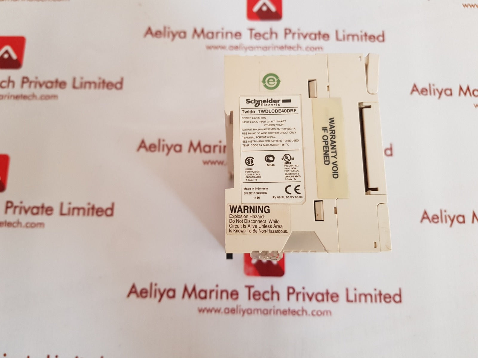 Schneider twido twdlcde40drf plc module