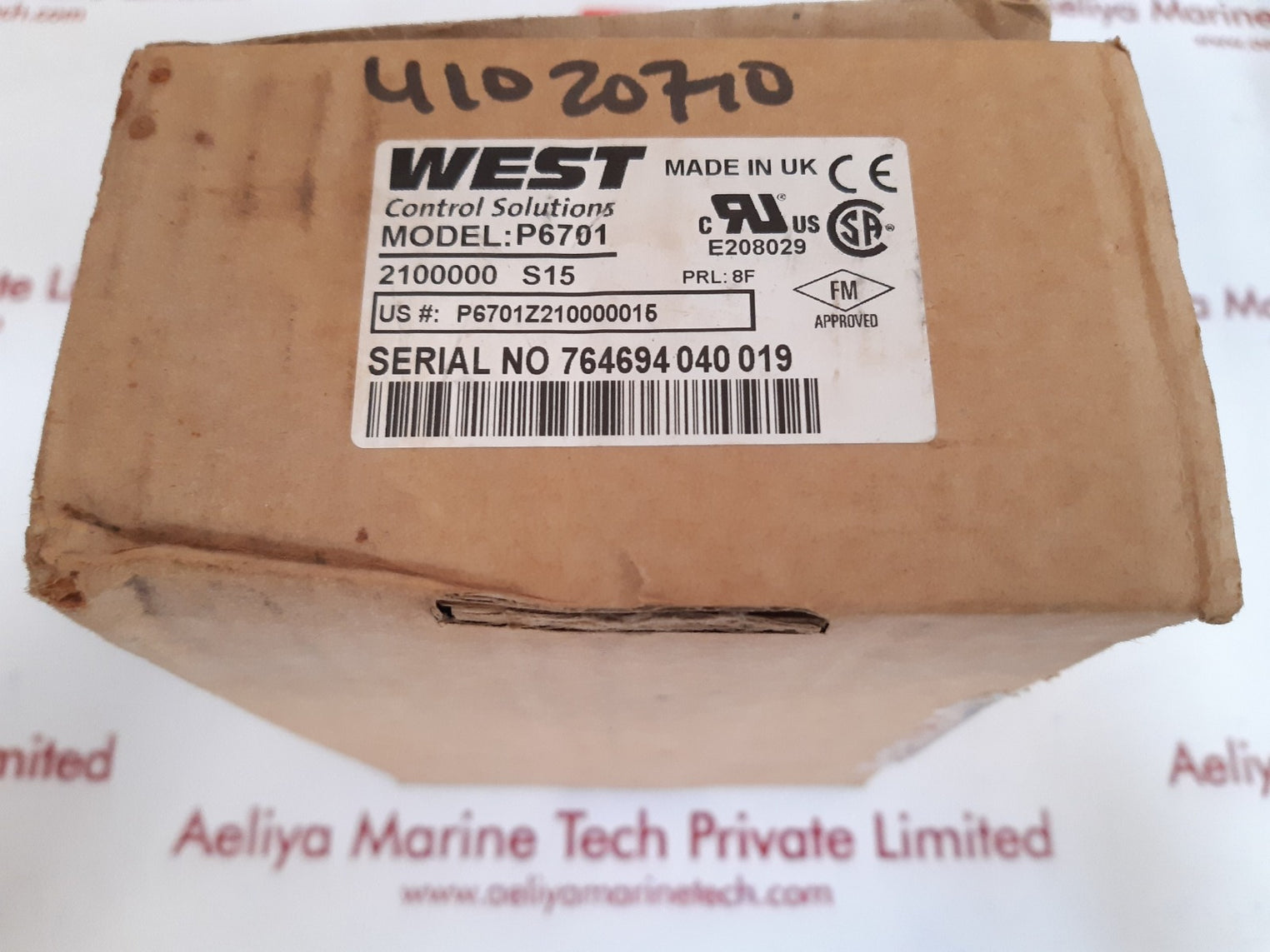 West  p6701 temperature controller p6701z210000015