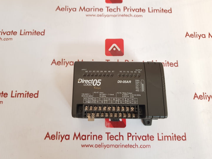 Koyo direct logic 05 d0-05ar programmable controller