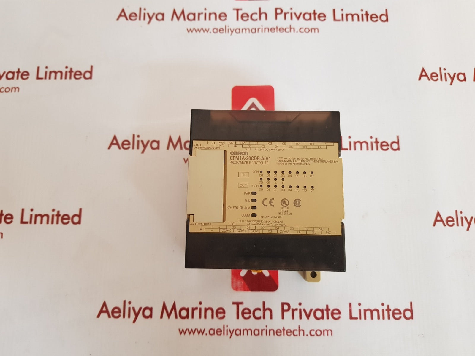 Omron cpm1a-20cdr-a-v1 programmable controller