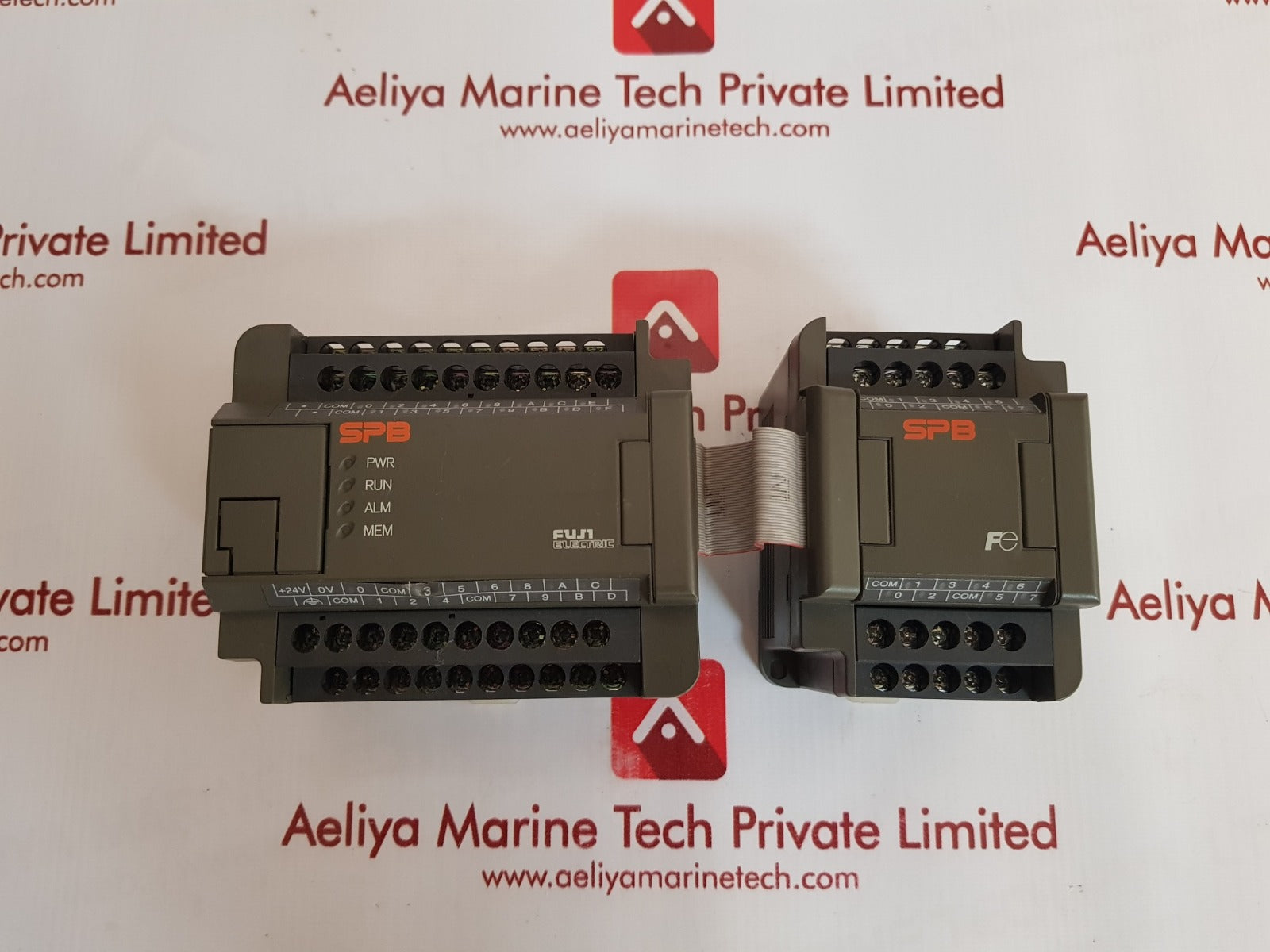 Fuji nw0p30t-34 basic unit with nw0e16t-3 expantion i/o unit 