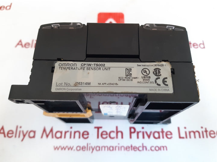Omron cp1w-ts002 temperature sensor unit