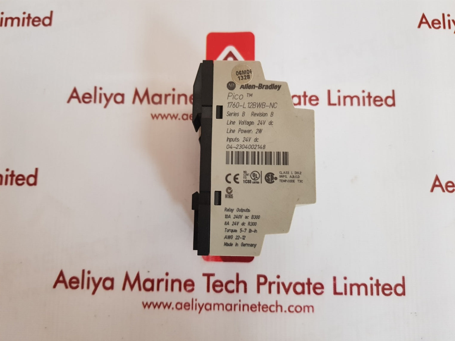 Allen-bradley 1760-l12bwb-nc pico plc programming controller ser B