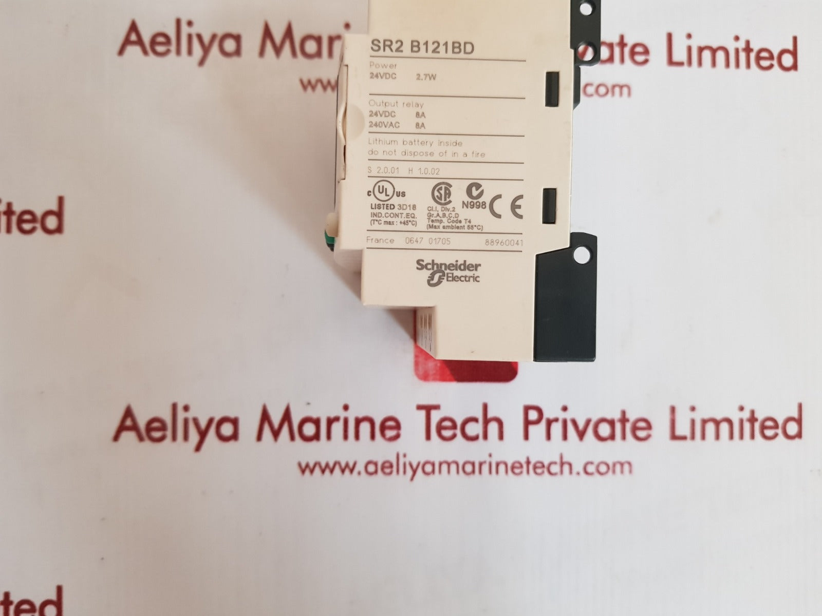 Schneider sr2 b121bd controller