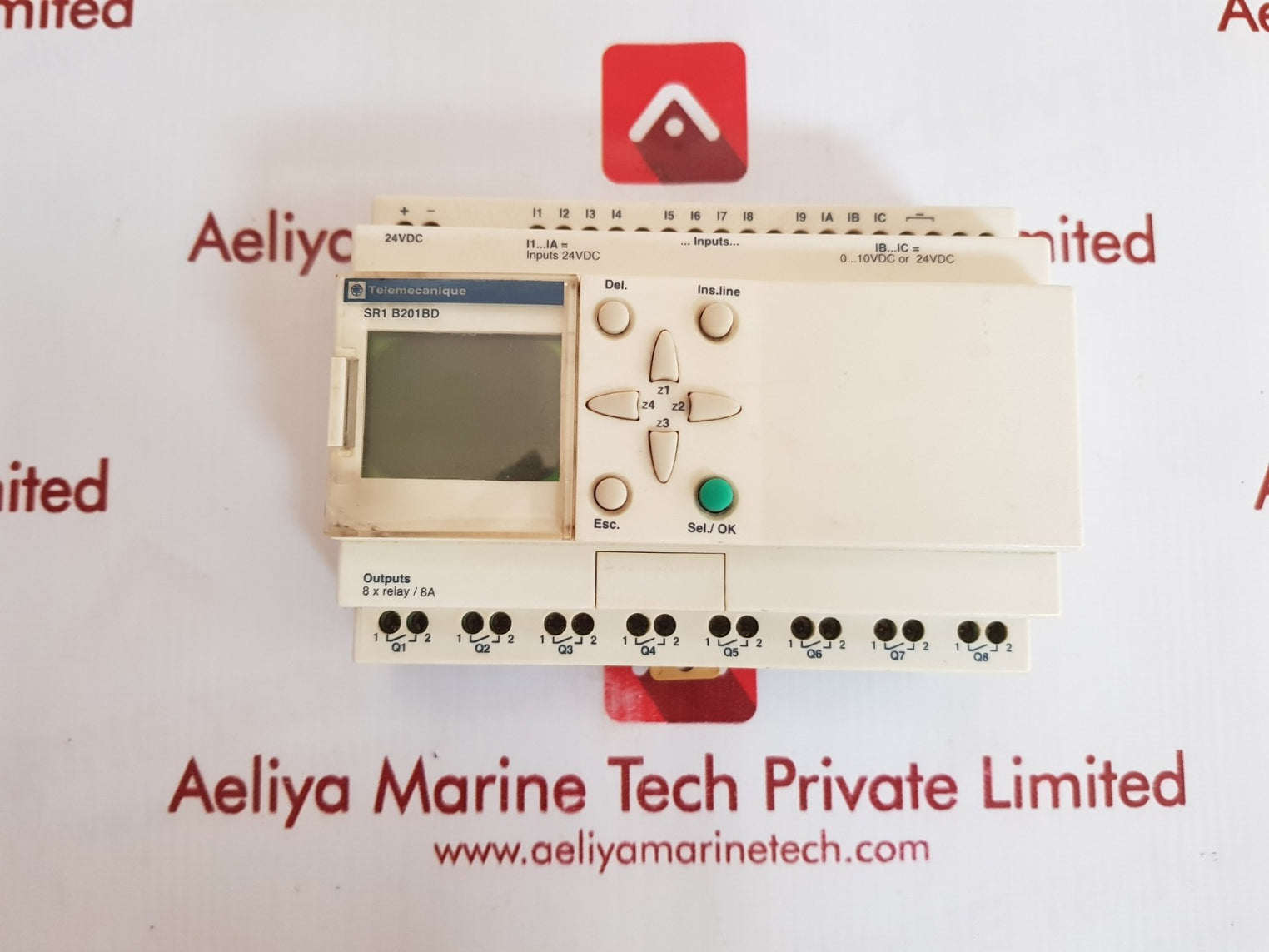 Telemecanique schneider sr1 b201bd relay 