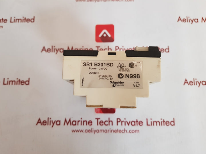 Telemecanique schneider sr1 b201bd relay 